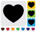 hearts bunch of colorful